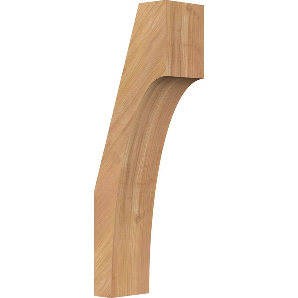 Ekena Millwork 3 1/2"W x 6"D x 18"H Westlake Smooth Knee Brace, Western Red Cedar BRC04X06X18WTL00SWR - main